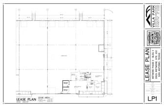 12625 Wetmore Rd, San Antonio, TX à louer Plan d’étage– Image 1 sur 1