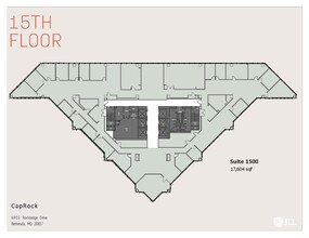 6903 Rockledge Dr, Bethesda, MD à louer Plan d’étage– Image 1 sur 1