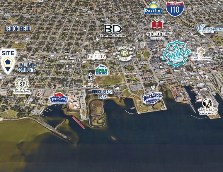 1400 Government st, Pensacola, FL à vendre - Photo de l’immeuble – Image 2 sur 4