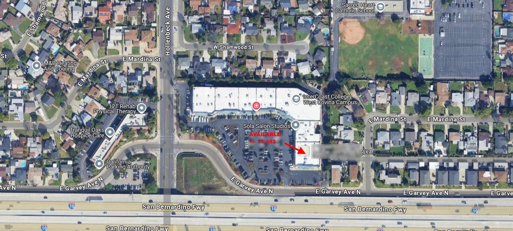 2211-2249 E Garvey Ave N, West Covina, CA à louer Aérien– Image 1 sur 8