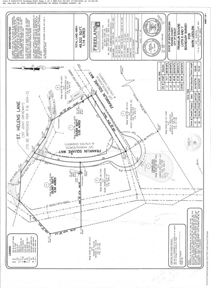114 & 121 Franklin Square, Easley, SC à vendre - Plan de site – Image 2 sur 2
