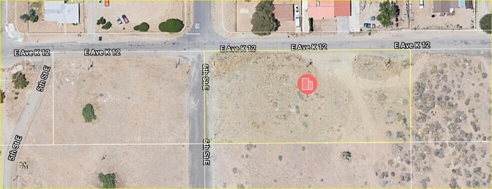6th St East Industrial Land, Lancaster, CA à vendre - Photo de l’immeuble – Image 2 sur 7
