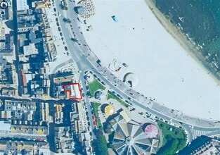 31-32 The Esplanade, Weymouth, DOR - Vue aérienne vue de carte