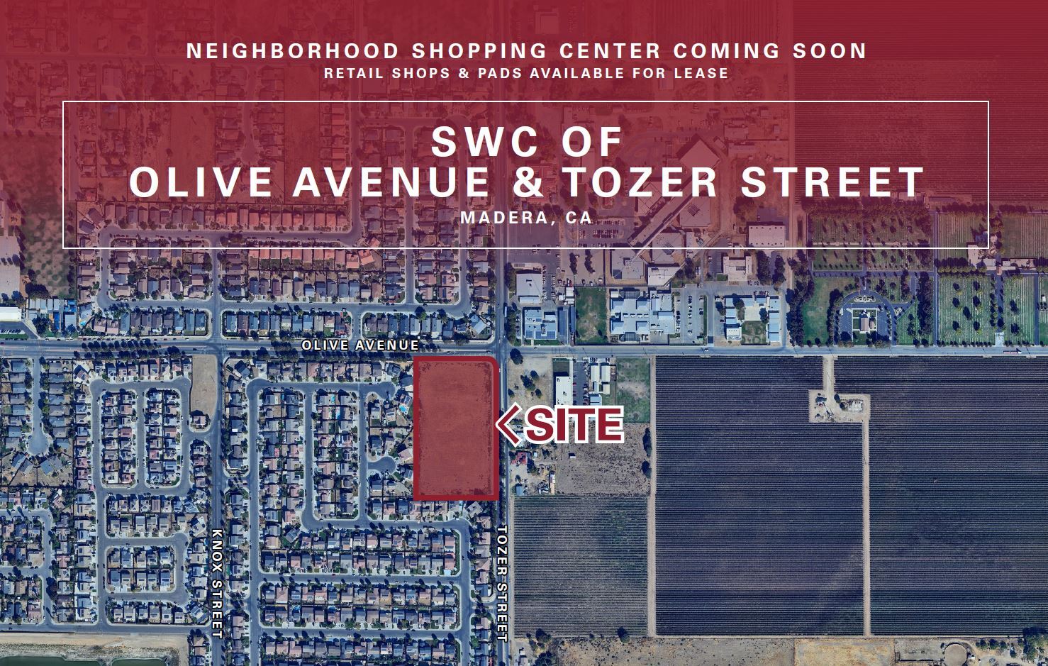 SWC Olive Avenue, Madera, CA à louer Photo principale– Image 1 sur 5