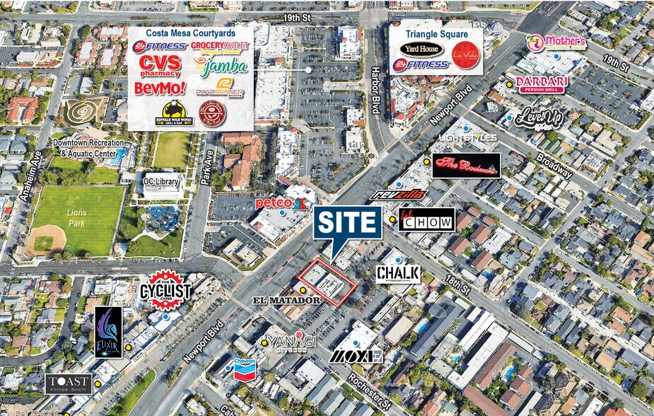 1770 Newport Blvd, Costa Mesa, CA à louer - Aérien – Image 3 sur 4