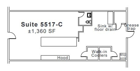 5487-5597 Clairemont Mesa Blvd, San Diego, CA à louer Plan d’étage– Image 1 sur 1