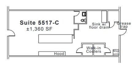 5487-5597 Clairemont Mesa Blvd, San Diego, CA à louer Plan d’étage– Image 1 sur 1