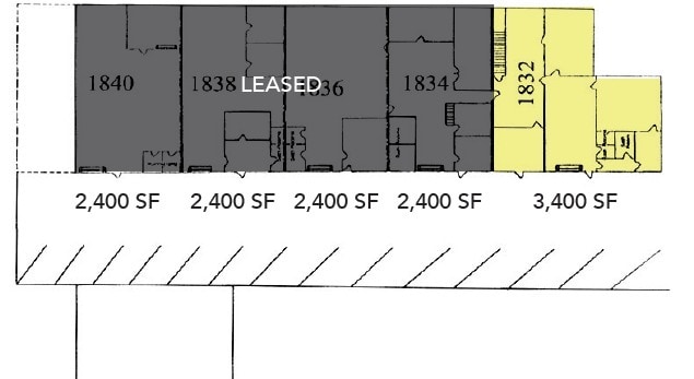 1832-1840 E 3rd St, Tempe, AZ à louer Plan de site– Image 1 sur 3