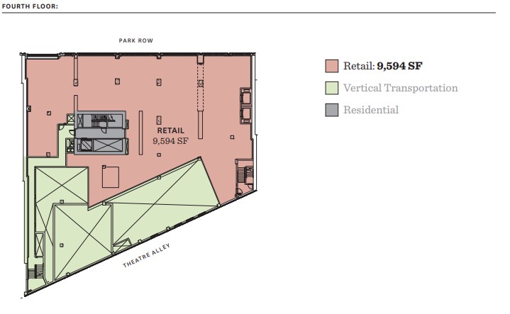 25 Park Row, New York, NY à louer Plan d’étage– Image 1 sur 4