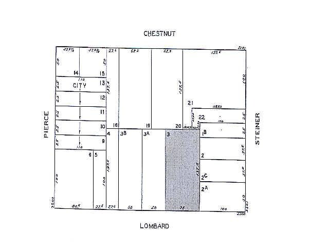 2230 Lombard St, San Francisco, CA à vendre - Plan cadastral – Image 2 sur 3