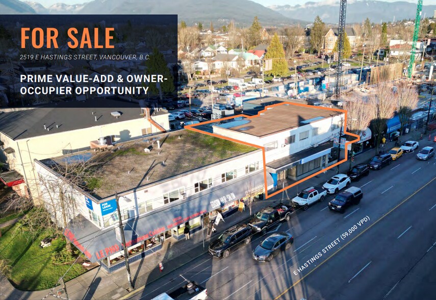 2519 Hastings St E, Vancouver, BC à vendre - Photo principale – Image 1 sur 2