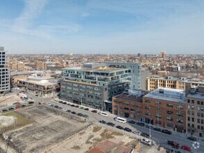 1330 W Fulton St, Chicago, IL - VUE AÉRIENNE  vue de carte