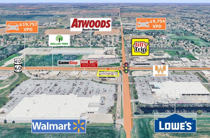 606 S Garland Rd, Enid, OK à louer - Photo de l’immeuble – Image 3 sur 12