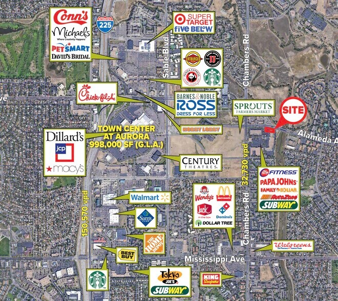 E Alameda Pkwy & S Chambers Rd, Aurora, CO à louer - Photo de l’immeuble – Image 2 sur 2