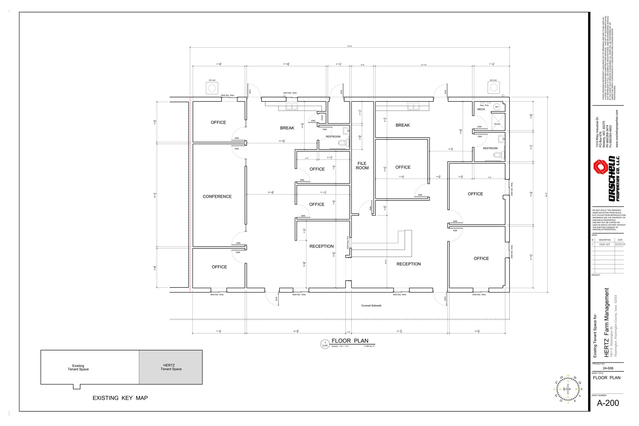 1621 E Washington St, Washington, IA à louer Plan de site– Image 1 sur 1