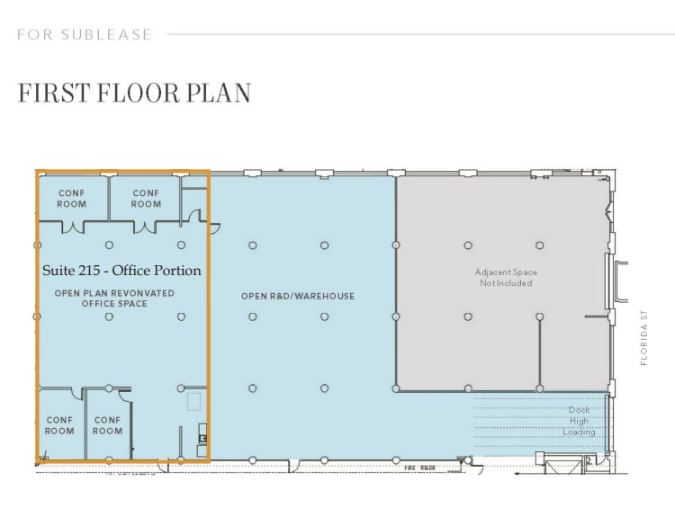 375 Alabama St, San Francisco, CA à louer Plan d’étage– Image 1 sur 1