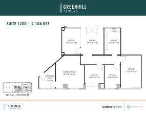 14131 Midway Rd, Addison, TX à louer Plan d’étage– Image 1 sur 1