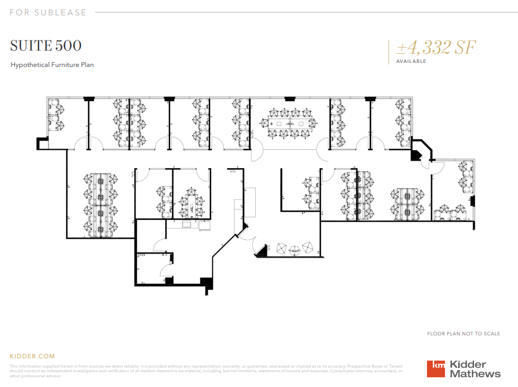 1646 N California Blvd, Walnut Creek, CA à louer Plan d’étage– Image 1 sur 2