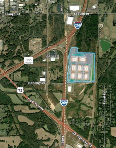 Hwy 385 at I-269, Piperton, TN à louer - Aérien – Image 1 sur 2