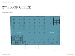 750 El Camino Real, San Bruno, CA à louer Plan d’étage– Image 2 sur 3
