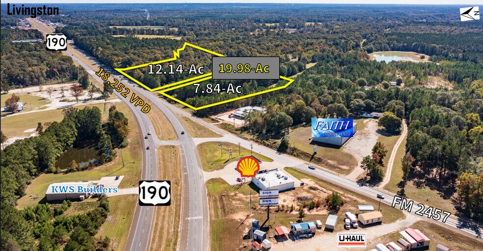 5481 US Highway 190 W, Livingston, TX à vendre - Photo de l’immeuble – Image 3 sur 9