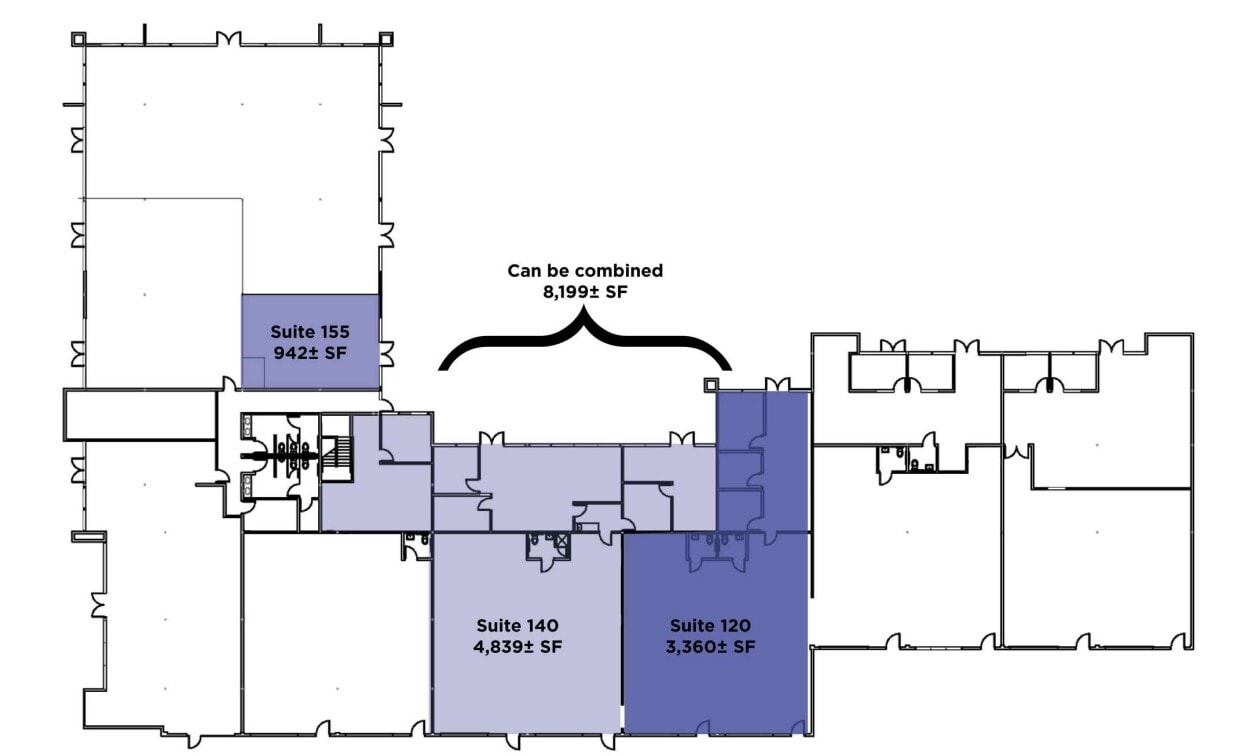 999 Andersen Dr, San Rafael, CA à louer Plan d’étage– Image 1 sur 1