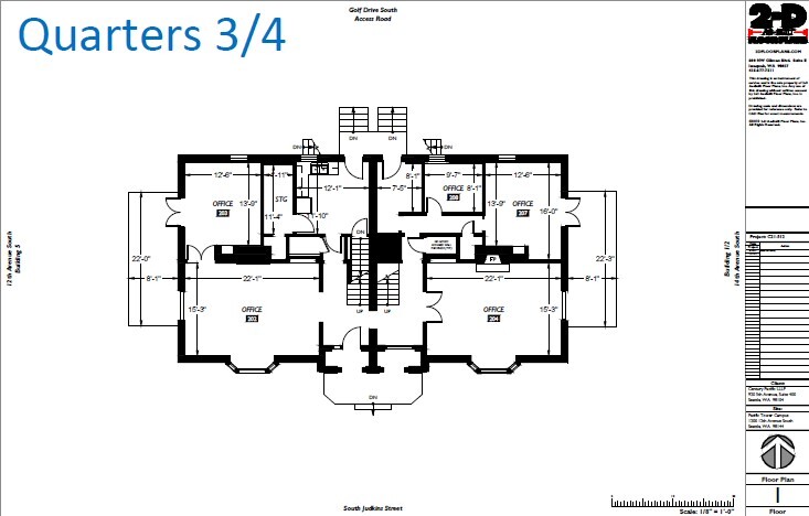 1122 12th Ave S, Seattle, WA à louer Plan d’étage– Image 1 sur 1