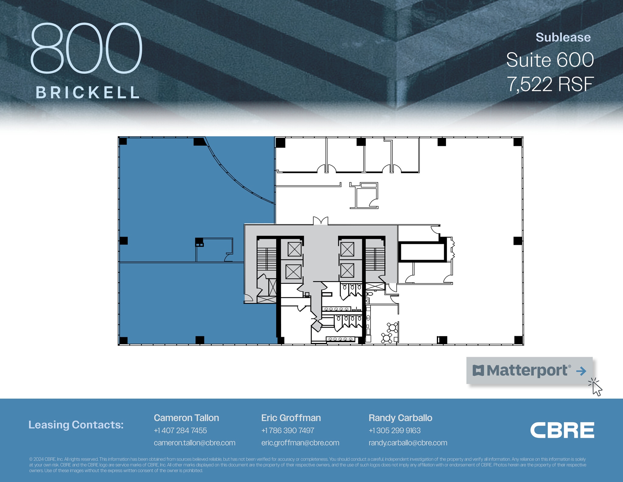 800 Brickell Ave, Miami, FL à louer Plan de site– Image 1 sur 1