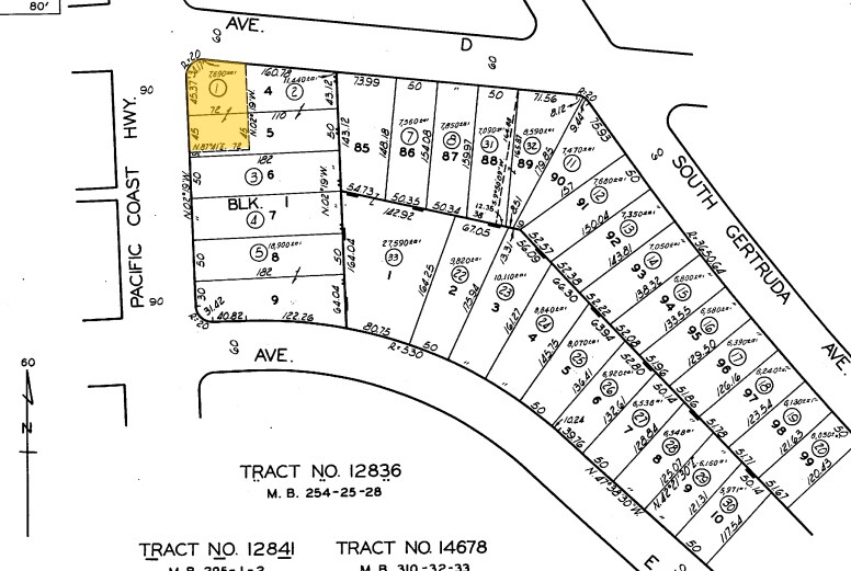 1200 S Pacific Coast Hwy, Redondo Beach, CA à louer - Plan cadastral – Image 2 sur 68