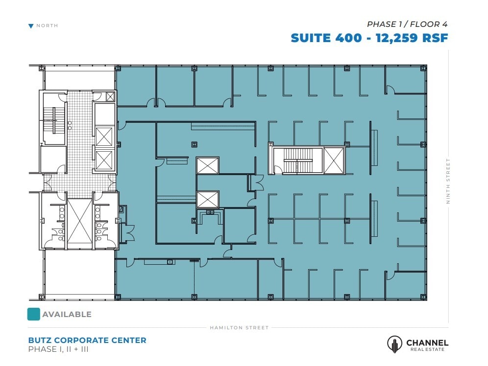 840 W Hamilton St, Allentown, PA à louer Plan d’étage– Image 1 sur 1