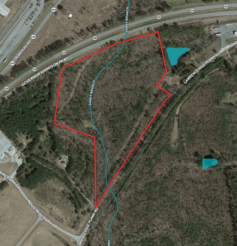 Lawrenceville Plank Road, Lawrenceville, VA à vendre Aérien– Image 1 sur 2