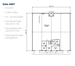 5029-5047 Martin Luther King Fwy, Fort Worth, TX à louer Plan d’étage– Image 1 sur 1