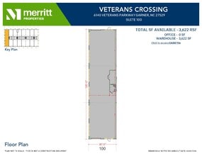 6100 NC Highway 42 W, Garner, NC à louer Plan d’étage– Image 1 sur 1