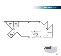 8880 Rio San Diego Dr, San Diego, CA à louer Plan d’étage– Image 1 sur 1