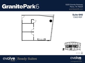 5525 Granite Parkway, Plano, TX à louer Plan de site– Image 2 sur 2