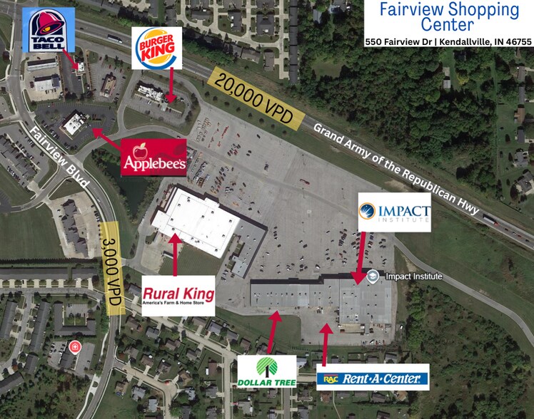 310 W North St, Kendallville, IN à louer - Photo de l’immeuble – Image 3 sur 10