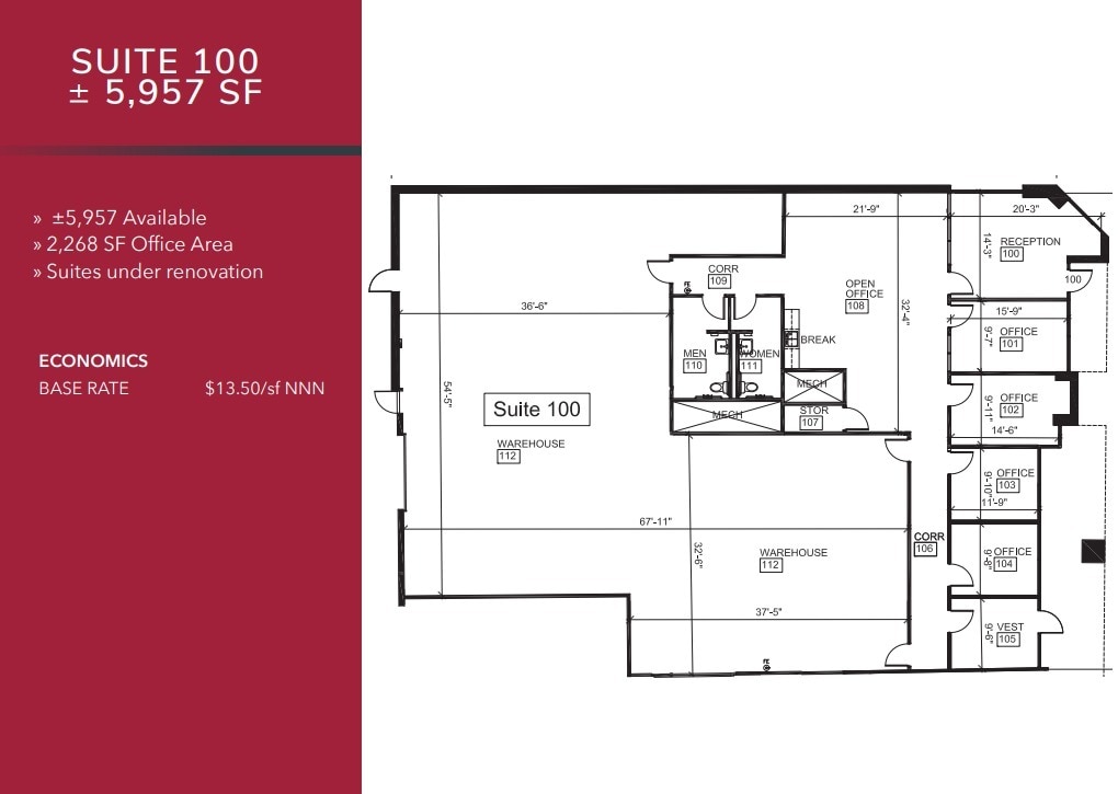1900 Firman Dr, Richardson, TX à louer Plan d’étage– Image 1 sur 1