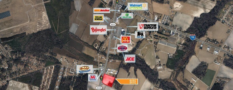 Hwy 11 South & Sheridan Forest rd, Goldsboro, NC à vendre - Photo principale – Image 1 sur 4