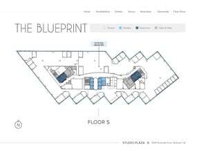3400 W Riverside Dr, Burbank, CA à louer Plan d’étage– Image 1 sur 1
