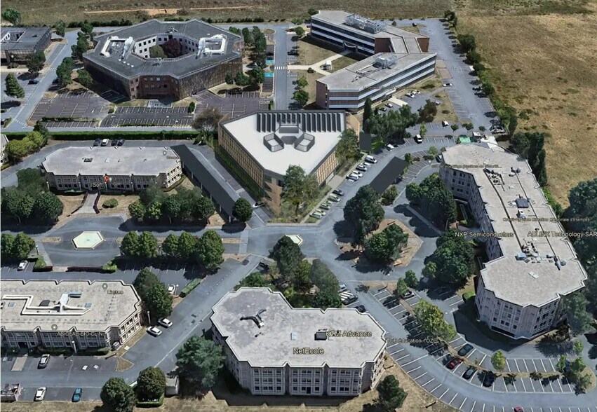 Local d’activités dans Saint-Aubin à louer - Photo de l’immeuble – Image 3 sur 6