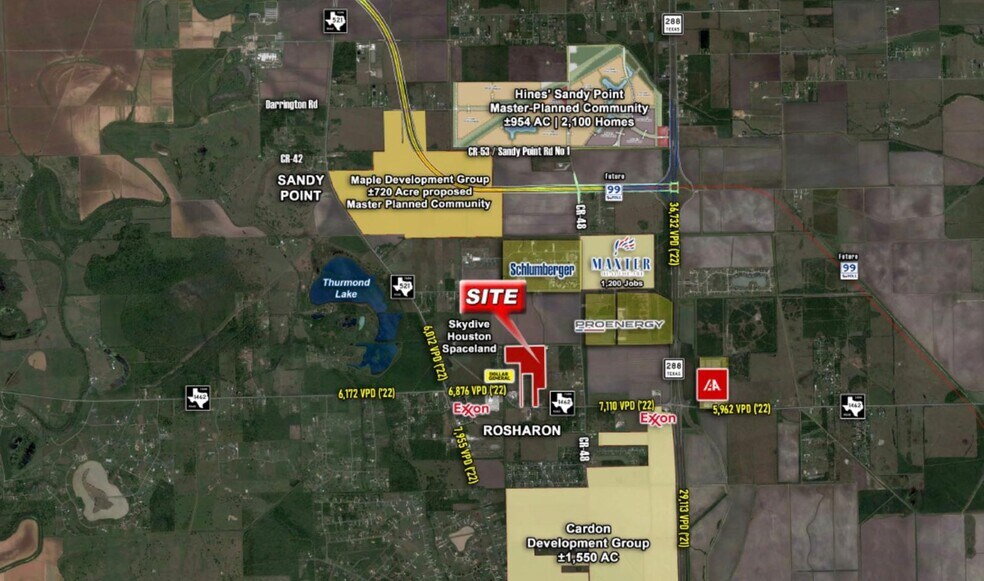 FM 1462 Farm to Market 1462, Rosharon, TX à vendre - Photo principale – Image 2 sur 2