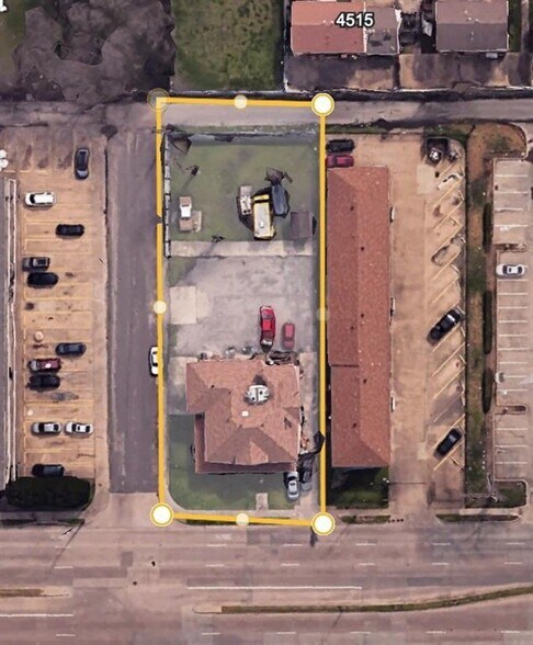 4532 Columbia Ave, Dallas, TX à vendre - Aérien – Image 3 sur 4