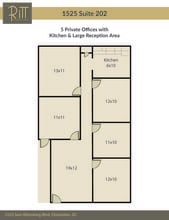 1525 Sam Rittenberg Blvd, Charleston, SC à louer Plan d’étage– Image 1 sur 1