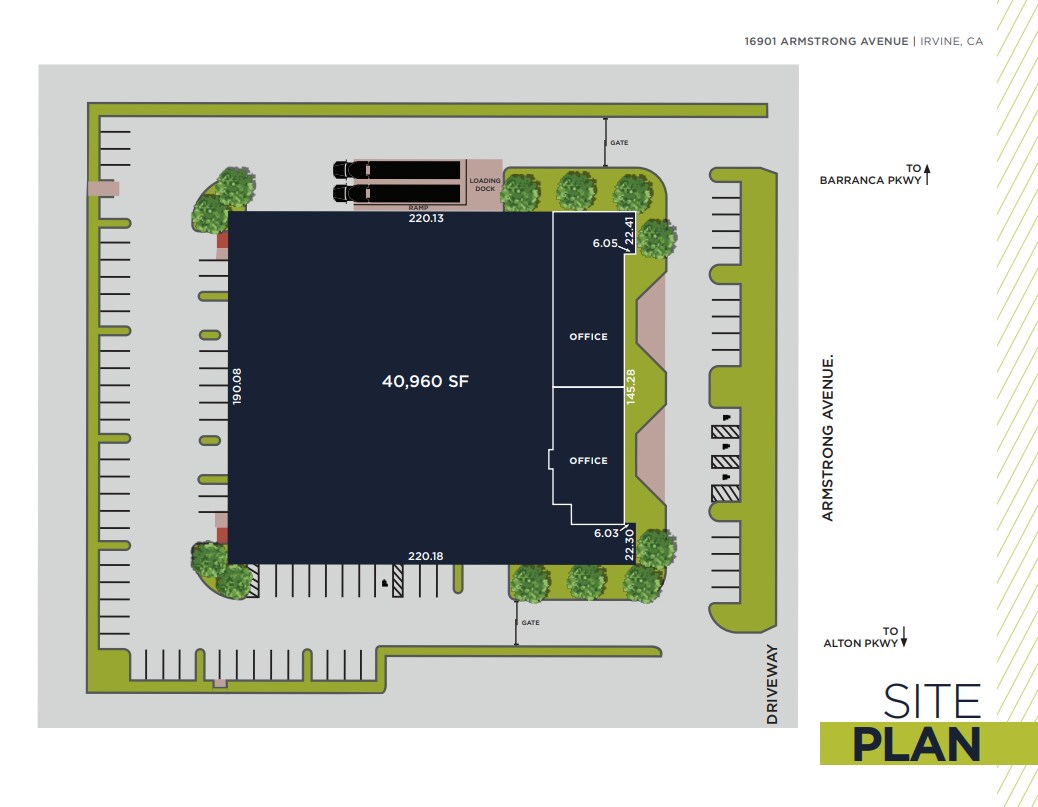 16901 Armstrong Ave, Irvine, CA à louer Plan de site– Image 1 sur 1