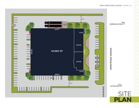 16901 Armstrong Ave, Irvine, CA à louer Plan de site– Image 1 sur 1
