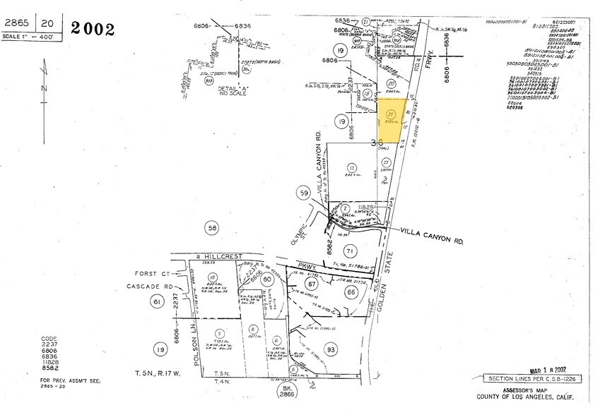 30617 The Old Rd, Castaic, CA à louer - Plan cadastral – Image 2 sur 9