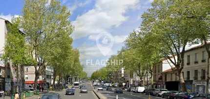 Bagneux - VUE AÉRIENNE vue de carte