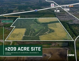 Plus de détails pour I-10 & FM 1516, San Antonio, TX - Terrain à vendre