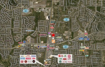 2044 Whitley Rd, Keller, TX - Vue aérienne vue de carte