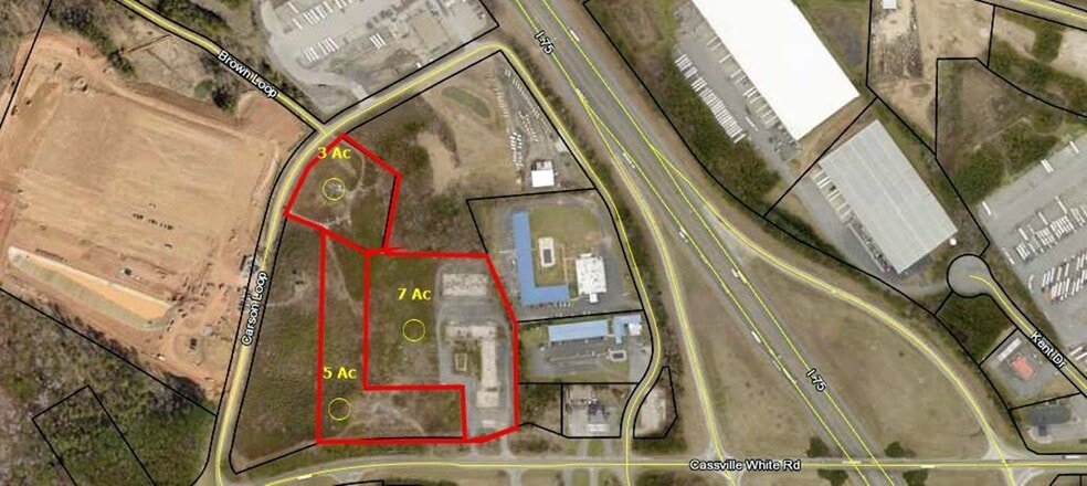 00 Cassville White Road NW, Cartersville, GA à vendre - Aérien – Image 2 sur 14